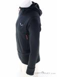 Salewa Puez Polarlite Hooded Mens Fleece Jacket, Salewa, Black, , Male, 0032-11540, 5638218515, 4053866463409, N2-07.jpg