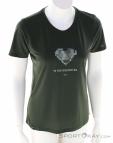 Salewa Pure Heart Dry Femmes T-shirt, Salewa, Vert foncé olive, , Femmes, 0032-11541, 5638218532, 4053866712545, N2-02.jpg