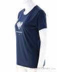 Salewa Pure Heart Dry Damen T-Shirt, Salewa, Dunkel-Blau, , Damen, 0032-11541, 5638218534, 4053866533904, N1-06.jpg