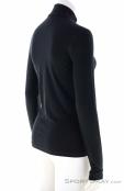 Mons Royale Cascade Merino Flex 1/4 Zip Women Functional Shirt, Mons Royale, Black, , Female, 0309-10303, 5638218636, 9420057481811, N1-16.jpg