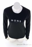 Mons Royale Yotei Classic LS Femmes T-shirt, Mons Royale, Noir, , Femmes, 0309-10304, 5638218640, 9420070030874, N3-03.jpg