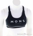 Mons Royale Stella X-Back Women Sports Bra, Mons Royale, Black, , Female, 0309-10306, 5638218660, 9420057483242, N2-02.jpg