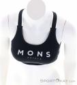 Mons Royale Stella X-Back Women Sports Bra, Mons Royale, Black, , Female, 0309-10306, 5638218660, 9420057483266, N3-03.jpg