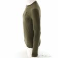 Mons Royale Cascade Merino Flex LS Hommes T-shirt fonctionnel, Mons Royale, Vert foncé olive, , Hommes, 0309-10314, 5638218789, 9420070055587, N2-07.jpg