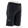 Salewa Sella Tirolwool Responsive Mens Ski Touring Shorts, Salewa, Black, , Male, 0032-11542, 5638220136, 4053866596268, N1-01.jpg