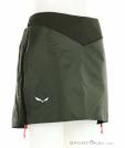 Salewa Sella Tirolwool Responsive Women Ski Touring Skirt, Salewa, Olive-Dark Green, , Female, 0032-11543, 5638220150, 4053866701907, N1-01.jpg