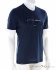 Salewa Pure Snow Captain DryTon Mens T-Shirt, Salewa, Dark-Blue, , Male, 0032-11545, 5638220163, 4053866598729, N1-01.jpg