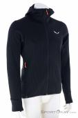 Salewa Puez Waffle Hybrid Polarlite Mens Sweater, Salewa, Black, , Male, 0032-11546, 5638220174, 4053866646116, N1-01.jpg