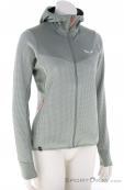 Salewa Puez Waffle Hybrid Polarlite Damen Sweater, Salewa, Grau, , Damen, 0032-11547, 5638220189, 4053866646321, N1-01.jpg