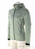 Salewa Sella Crevasse Hooded Mens Fleece Jacket, Salewa, Gray, , Male, 0032-11550, 5638220474, 4053866708715, N1-06.jpg