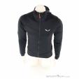 Salewa Sella Crevasse Hooded Mens Fleece Jacket, Salewa, Black, , Male, 0032-11550, 5638220478, 4053866708814, N3-03.jpg