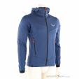 Salewa Sella Crevasse Hooded Mens Fleece Jacket, Salewa, Dark-Blue, , Male, 0032-11550, 5638220483, 4053866708791, N1-01.jpg