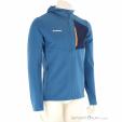 Mammut Madris Light ML Hooded Mens Sweater, Mammut, Blue, , Male, 0014-11844, 5638222345, 7619876215628, N1-01.jpg