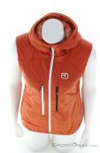 Ortovox Swisswool Piz Boè Women Ski Touring Vest, , Orange, , Female, 0016-12066, 5638223327, , N3-03.jpg