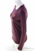 Ortovox 185 Merino Brand Outline LS Women Shirt, Ortovox, Dark-Red, , Female, 0016-12079, 5638223439, 4251877757207, N2-07.jpg