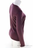 Ortovox 185 Merino Brand Outline LS Femmes T-shirt, , Rouge foncé, , Femmes, 0016-12079, 5638223439, , N2-17.jpg