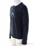 Ortovox Y185 Merino MTN Cutout LS Hommes T-shirt, Ortovox, Noir, , Hommes, 0016-12081, 5638223467, 4251877792314, N1-06.jpg