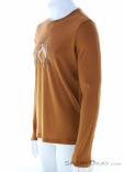 Ortovox Y185 Merino MTN Cutout LS Caballeros Camiseta, Ortovox, Marrón, , Hombre, 0016-12081, 5638223471, 4251877792383, N1-06.jpg