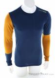 Ortovox 185 Rock‘N‘Wool LS Mens Functional Shirt, Ortovox, Dark-Blue, , Male, 0016-12092, 5638223596, 4251877751588, N2-02.jpg