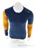 Ortovox 185 Rock‘N‘Wool LS Uomo Maglia Funzionale, Ortovox, Azzurro scuro, , Uomo, 0016-12092, 5638223596, 4251877751595, N3-03.jpg