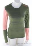 Ortovox 185 Rock‘N‘Wool LS Donna Maglia Funzionale, , Oliva-Verde scuro, , Donna, 0016-12093, 5638223601, , N2-02.jpg