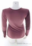 Ortovox 185 Rock‘N‘Wool LS Femmes T-shirt fonctionnel, , Rouge foncé, , Femmes, 0016-12093, 5638223607, , N3-13.jpg