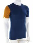 Ortovox 185 Rock‘N‘Wool Herren Funktionsshirt, Ortovox, Dunkel-Blau, , Herren, 0016-12094, 5638223616, 4251877751434, N1-01.jpg