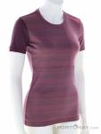 Ortovox 185 Rock‘N‘Wool Damen Funktionsshirt, , Dunkel-Rot, , Damen, 0016-12095, 5638223627, , N1-01.jpg