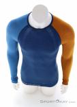 Ortovox 120 Comp Light LS Hommes T-shirt fonctionnel, Ortovox, Bleu foncé, , Hommes, 0016-12100, 5638223691, 4251877725657, N3-03.jpg