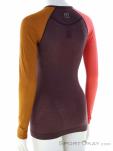 Ortovox 120 Comp Light  LS Femmes T-shirt fonctionnel, , Rouge foncé, , Femmes, 0016-12101, 5638223707, , N1-11.jpg