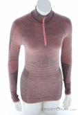 Ortovox 230 Competition Zip Neck Women Functional Shirt, Ortovox, Pink, , Female, 0016-11322, 5638223793, 4251877747741, N2-02.jpg