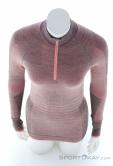 Ortovox 230 Competition Zip Neck Women Functional Shirt, Ortovox, Pink, , Female, 0016-11322, 5638223793, 4251877747741, N3-03.jpg