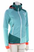 Ortovox Swisswool Col Becchei Hybrid Women Ski Touring Jacket, Ortovox, Turquoise, , Female, 0016-11927, 5638225464, 4251877721864, N1-01.jpg