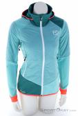 Ortovox Swisswool Col Becchei Hybrid Women Ski Touring Jacket, Ortovox, Turquoise, , Female, 0016-11927, 5638225464, 4251877721864, N2-02.jpg