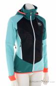 Ortovox Col Becchei Women Ski Touring Jacket, Ortovox, Turquoise, , Female, 0016-11928, 5638225469, 4251877722076, N1-01.jpg