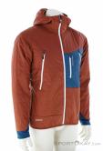 Ortovox Swisswool Piz Boe Mens Ski Touring Jacket, , Dark-Red, , Male, 0016-12115, 5638225560, , N1-01.jpg