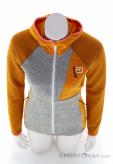 Ortovox Fleece GP Classic Knit Hoody Dámy Mikina, Ortovox, Oranžová, , Ženy, 0016-12107, 5638226082, 4251877758068, N3-03.jpg