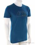 Ortovox 140 Cool Vintage Badge Mens T-Shirt, , Blue, , Male, 0016-12110, 5638226111, , N1-01.jpg