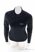 Löffler Turtleneck Starlit Transtex Damen Sweater, Löffler, Schwarz, , Damen, 0008-11162, 5638226841, 9008169872866, N3-03.jpg