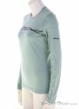 Icebreaker Merino 200 Oasis LS Crewe Donna Maglia Funzionale, , Verde, , Donna, 0011-10555, 5638226933, , N1-06.jpg