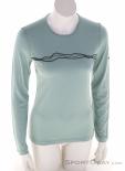 Icebreaker Merino 200 Oasis LS Crewe Femmes T-shirt fonctionnel, , Vert, , Femmes, 0011-10555, 5638226933, , N2-02.jpg