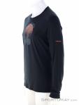 Icebreaker Merino 200 Oasis LS Crewe Mens Shirt, , Black, , Male, 0011-10557, 5638226948, , N1-06.jpg