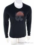 Icebreaker Merino 200 Oasis LS Crewe Mens Shirt, , Black, , Male, 0011-10557, 5638226948, , N2-02.jpg