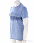 Icebreaker Merino Blend Core Cook Reflected Mens T-Shirt, Icebreaker, Blue, , Male, 0011-10560, 5638227806, 194114947006, N1-06.jpg