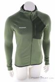 Mammut Aenergy Light ML Hooded Mens Sweater, Mammut, Olive-Dark Green, , Male, 0014-11796, 5638228136, 7619876503619, N2-02.jpg