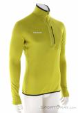 Mammut Aenergy Light ML HZ Pull Mens Sweater, Mammut, Yellow, , Male, 0014-11861, 5638228143, 7619876502780, N1-01.jpg