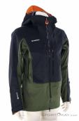 Mammut Eiger Free Advanced HS Hooded Mens Ski Jacket, Mammut, Olive-Dark Green, , Male, 0014-11720, 5638228226, 7619876469397, N1-01.jpg