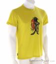 Icebreaker Merino Blend Core Waschbar Wandering Mens T-Shirt, Icebreaker, Yellow, , Male, 0011-10562, 5638229091, 194114947235, N1-01.jpg