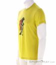 Icebreaker Merino Blend Core Waschbar Wandering Mens T-Shirt, Icebreaker, Yellow, , Male, 0011-10562, 5638229091, 194114947235, N1-06.jpg