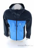 Haglöfs Touring Infinium Mens Ski Touring Jacket, Haglöfs, Blue, , Male, 0009-10609, 5638229865, 7318841640334, N3-03.jpg